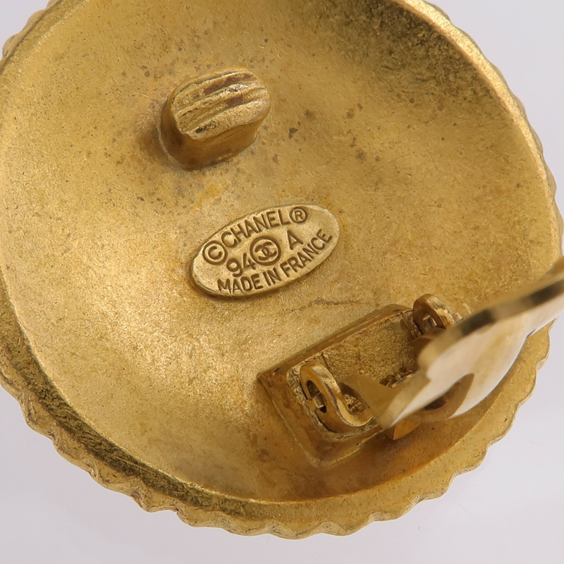 CHANEL 金屬Vintage Earrings耳環-5