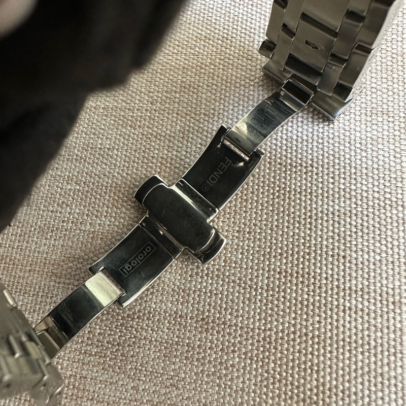 FENDI 2100G 不銹鋼石英錶-5