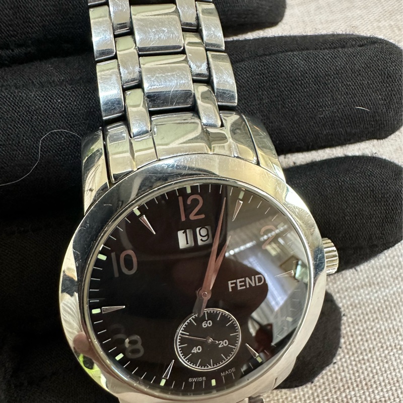 FENDI 2100G 不銹鋼石英錶-23