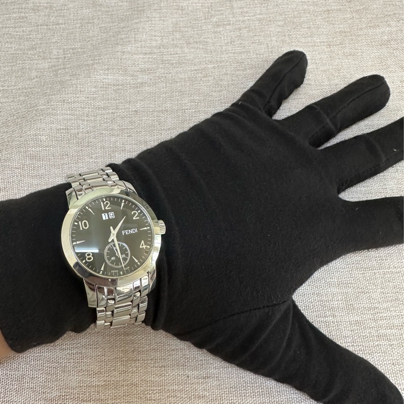 FENDI 2100G 不銹鋼石英錶-7