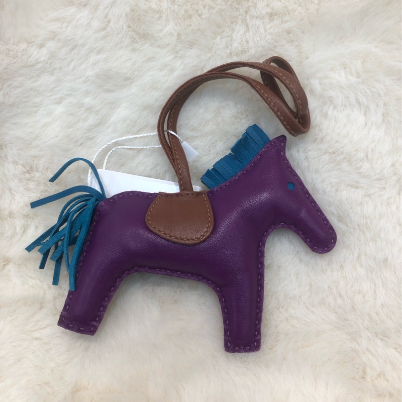 Hermes Milo 皮革 Rodeo GM 飛🐎吊飾 XC422-1
