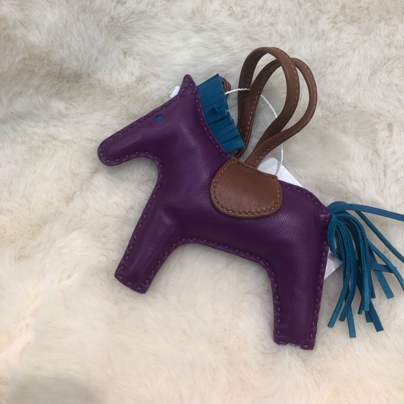 Hermes Milo 皮革 Rodeo GM 飛🐎吊飾 XC422-4