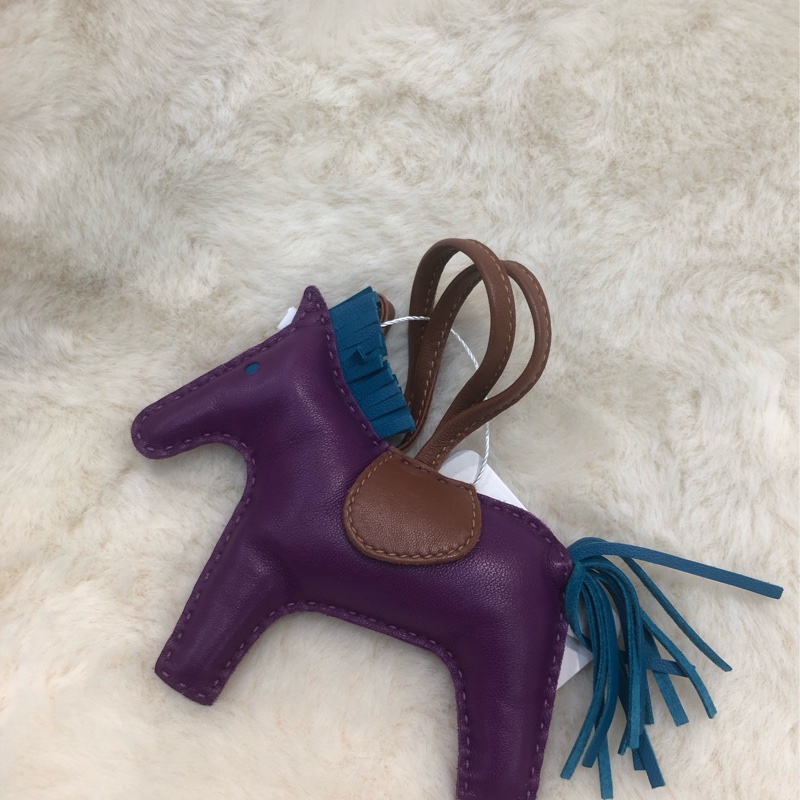 Hermes Milo 皮革 Rodeo GM 飛🐎吊飾 XC422-5