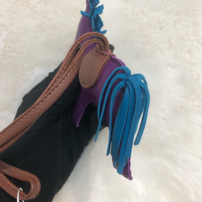 Hermes Milo 皮革 Rodeo GM 飛🐎吊飾 XC422-8