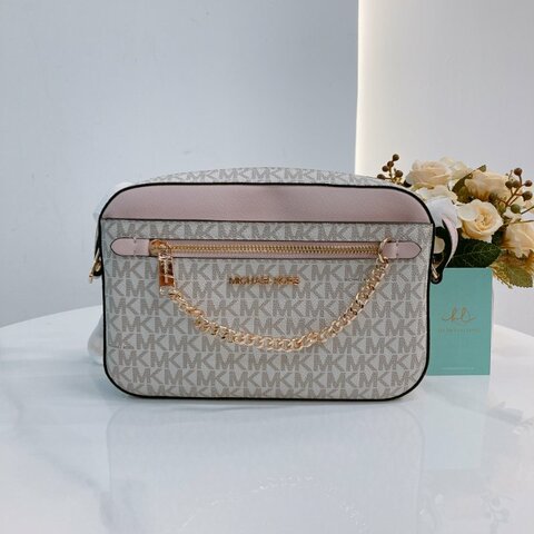 MS0669 Michael Kors 邁可寇斯相機包包 Jet Set Large Logo Camera Bag Canvas