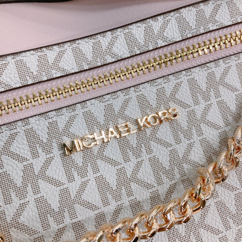MS0669	Michael Kors 邁可寇斯相機包包 Jet Set Large Logo Camera Bag Canvas-5