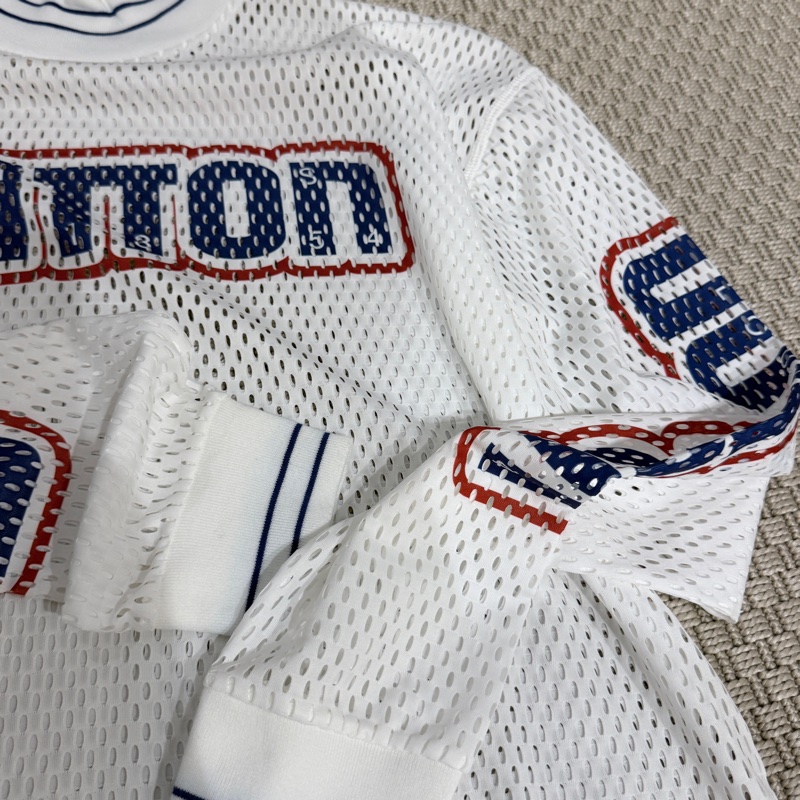 Louis Vuitton ✨網狀上袖球衣上衣 #S-2