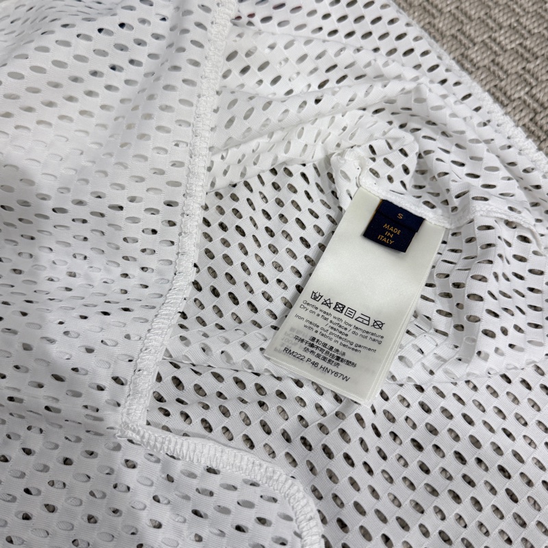 Louis Vuitton ✨網狀上袖球衣上衣 #S-3