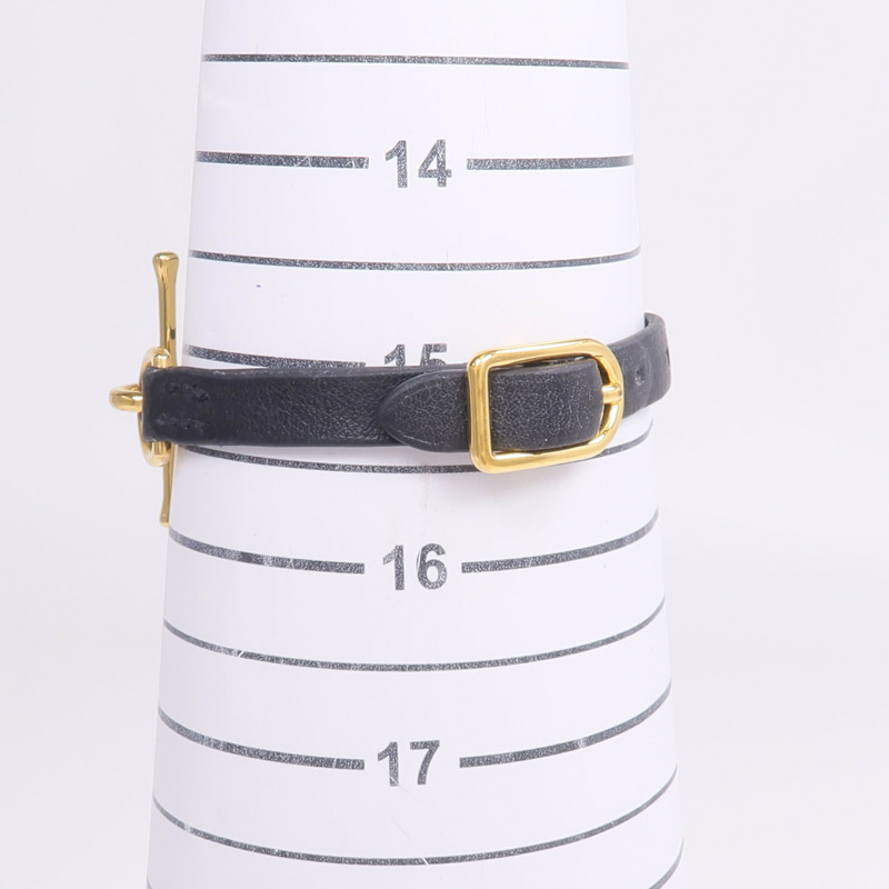 HERMES Swift皮革Mors手帶-9