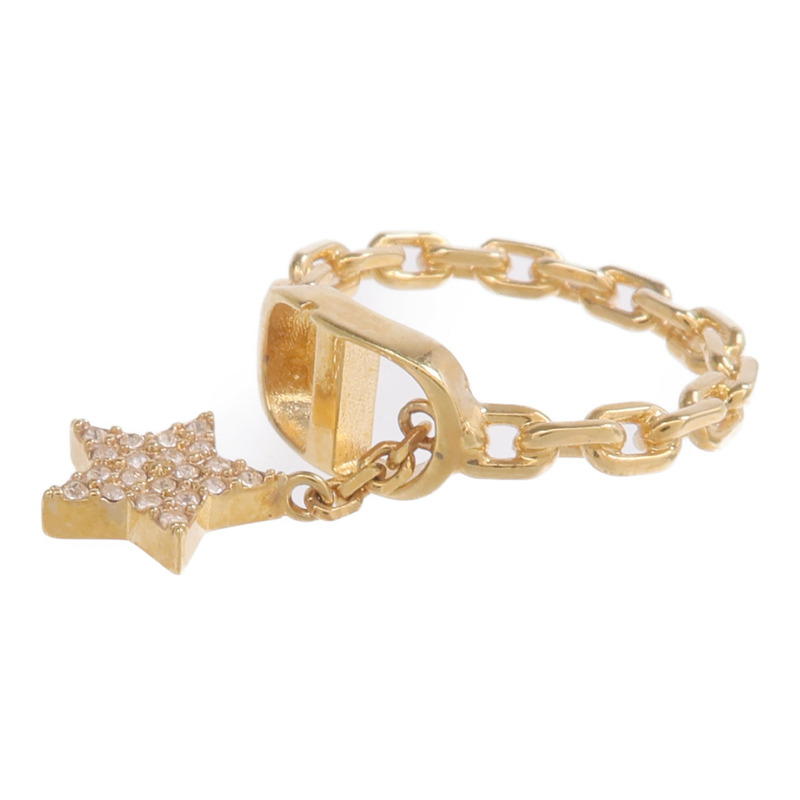 Dior 金屬/水晶Ring戒指-2