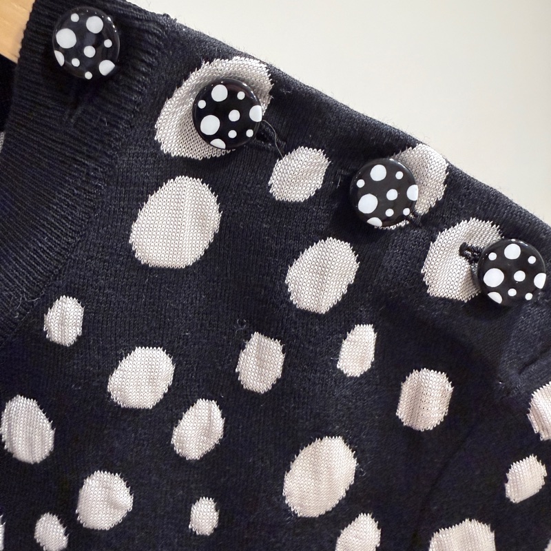 全新未拆吊牌/Louis Vuitton ✨草間彌生圓點針織衫 #S-5