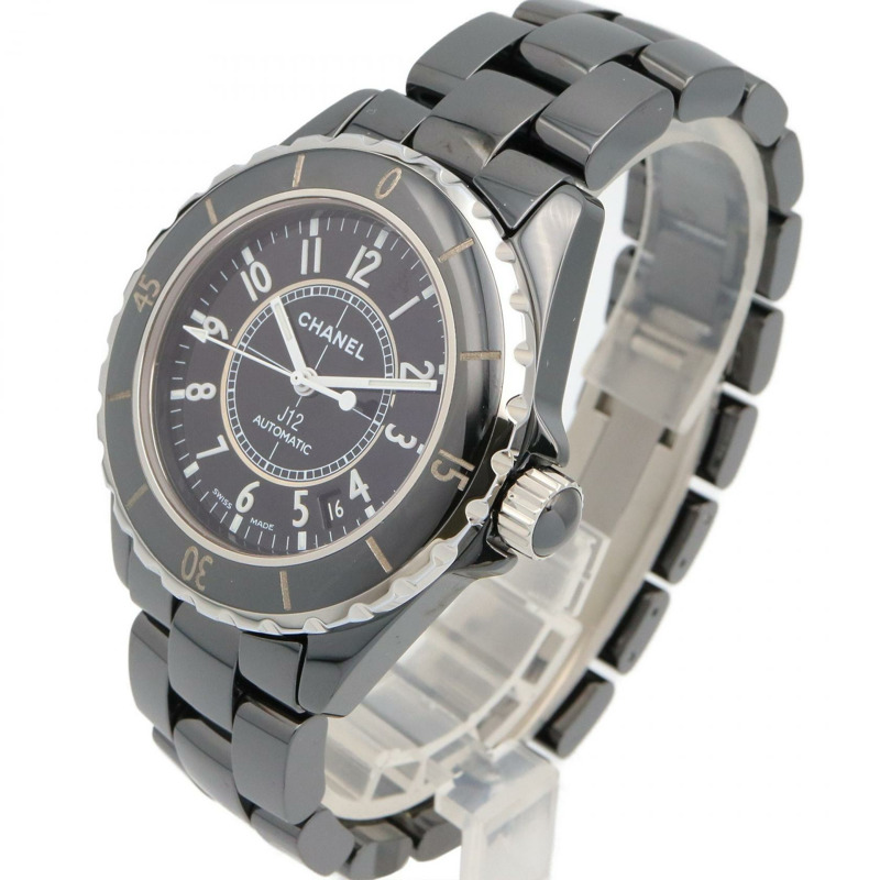 黑色 錶盤 陶瓷 不鏽鋼 J12 Phantom 腕錶 H0685【CHANEL 香奈兒】 H0685-1