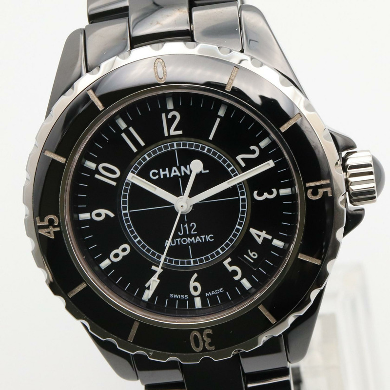 黑色 錶盤 陶瓷 不鏽鋼 J12 Phantom 腕錶 H0685【CHANEL 香奈兒】 H0685-2