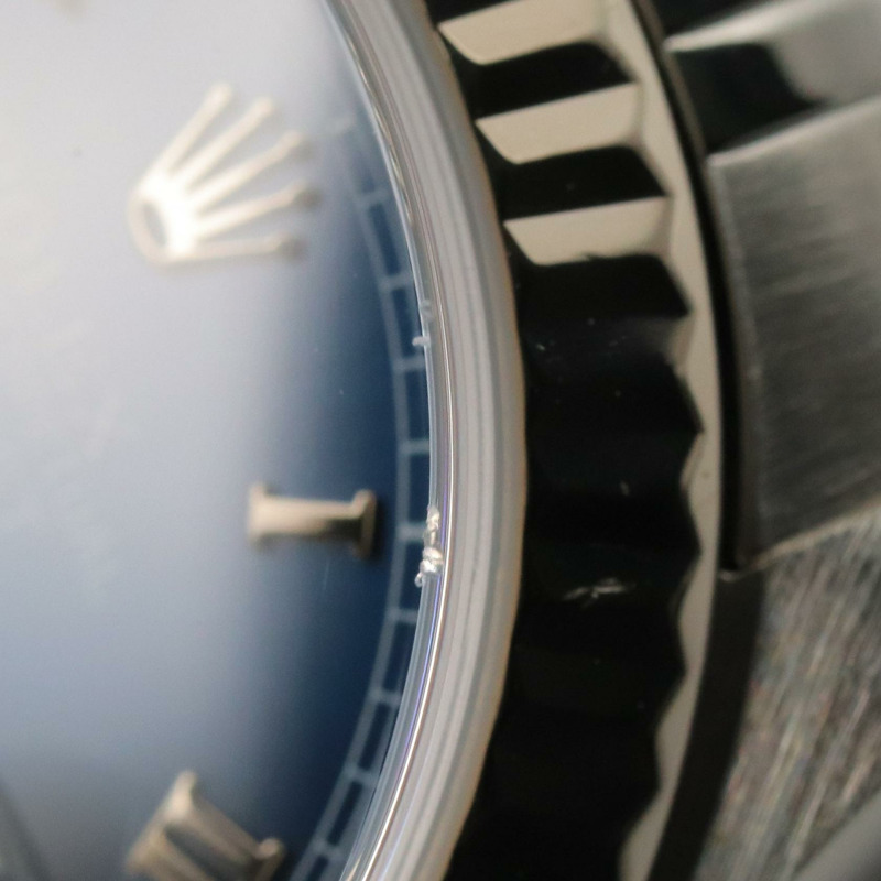 18K白金 不鏽鋼 藍錶面 腕錶 79174【ROLEX 勞力士】 79174-7