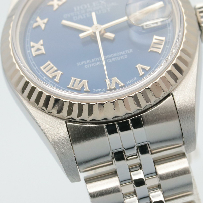 18K白金 不鏽鋼 藍錶面 腕錶 79174【ROLEX 勞力士】 79174-8