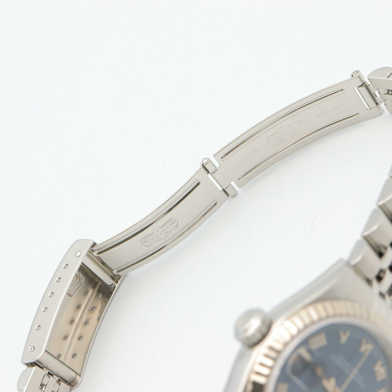 18K白金 不鏽鋼 藍錶面 腕錶 79174【ROLEX 勞力士】 79174-11