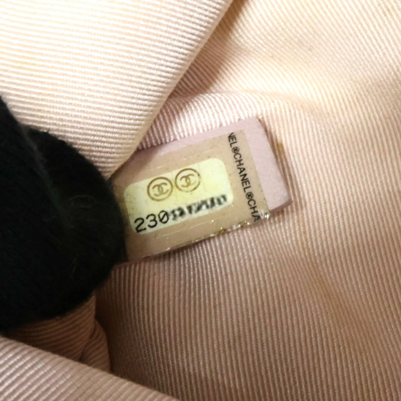 粉色牛皮 山形紋 手拿包 A82552【CHANEL 香奈兒】 A82552-6