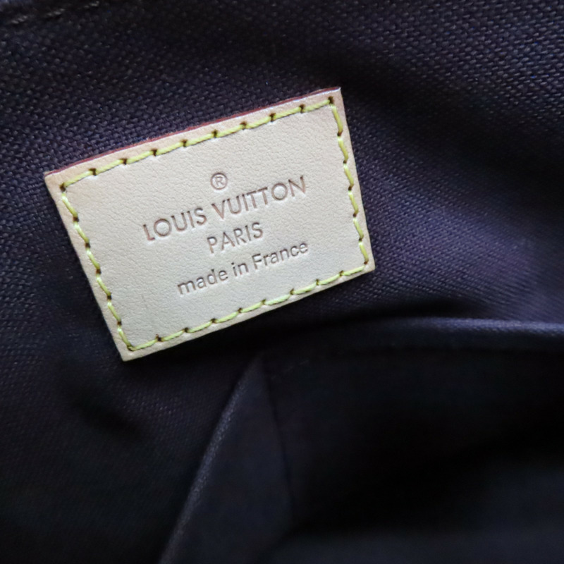 棕色 原花帆布 Turenne MM 兩用包【LOUIS VUITTON LV 路易威登】 M48814-4