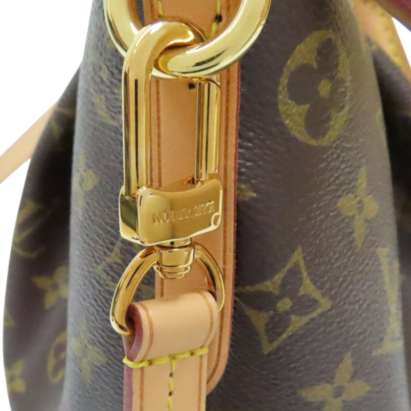 棕色 原花帆布 Turenne MM 兩用包【LOUIS VUITTON LV 路易威登】 M48814-6