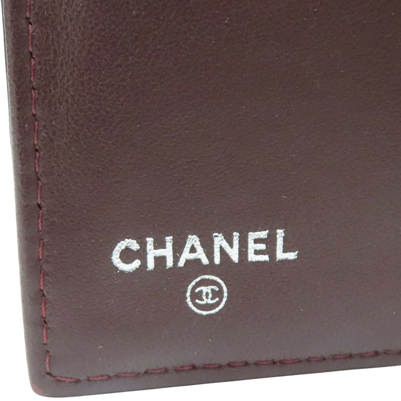 黑色 羊皮 三折長夾【CHANEL 香奈兒】 A31506-4