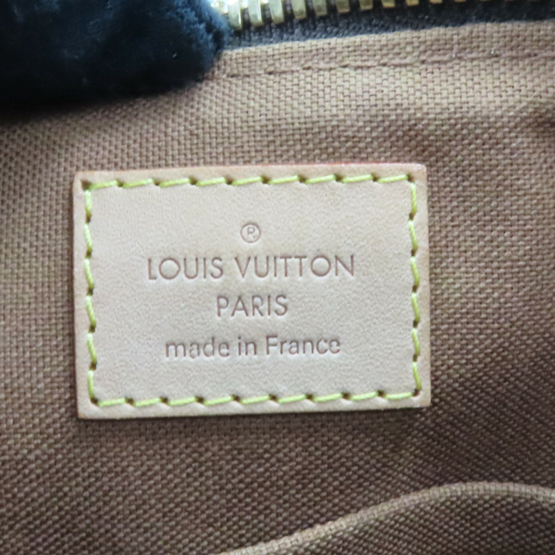 棕色 原花帆布 Palermo PM 兩用包【LOUIS VUITTON LV 路易威登】 M40145-5