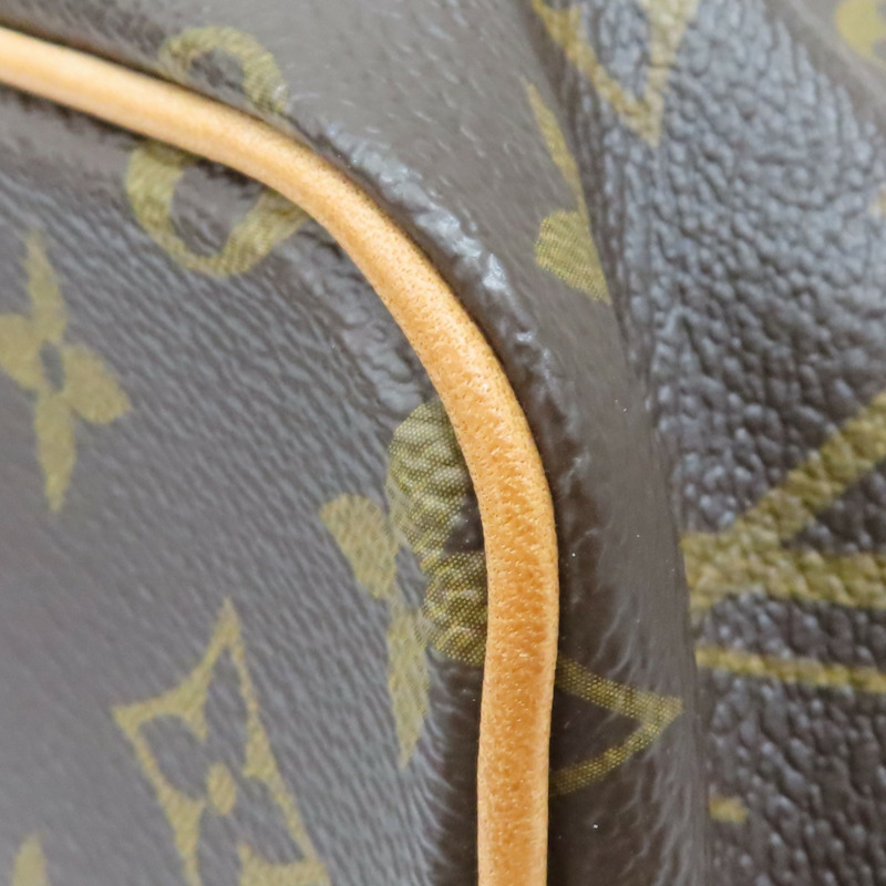 棕色 原花帆布 Palermo PM 兩用包【LOUIS VUITTON LV 路易威登】 M40145-12