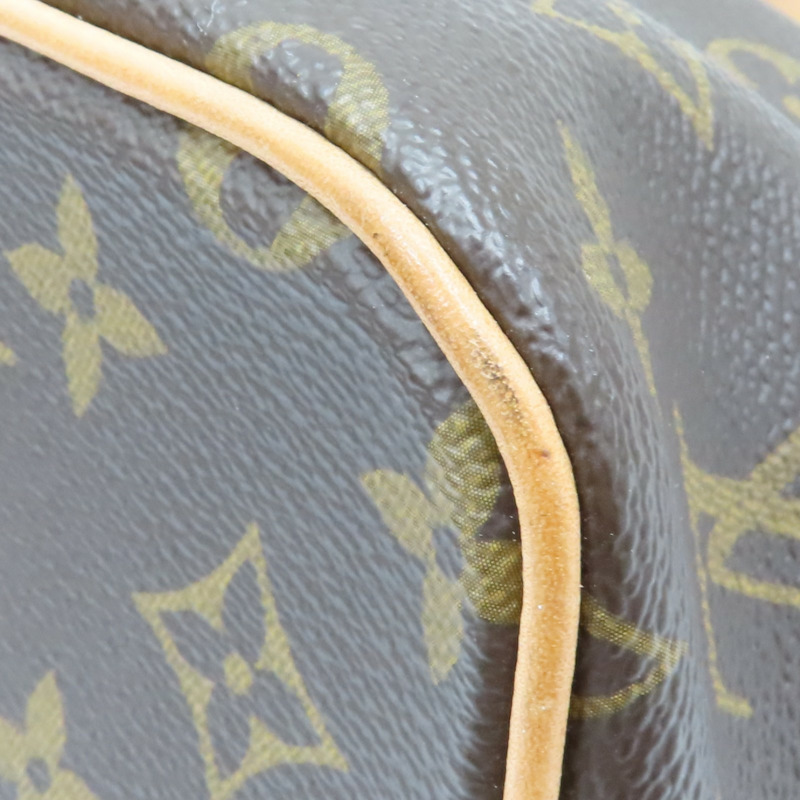 棕色 原花帆布 Palermo PM 兩用包【LOUIS VUITTON LV 路易威登】 M40145-13