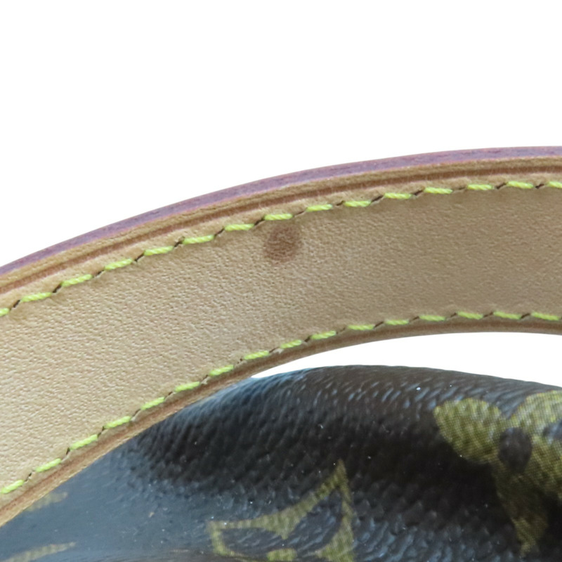 棕色 原花帆布 Palermo PM 兩用包【LOUIS VUITTON LV 路易威登】 M40145-15