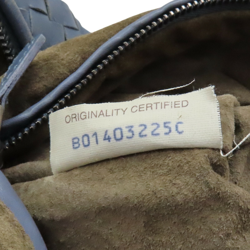 藍色 編織羊皮 手提包【BOTTEGA VENETA BV 寶緹嘉】 283363-5