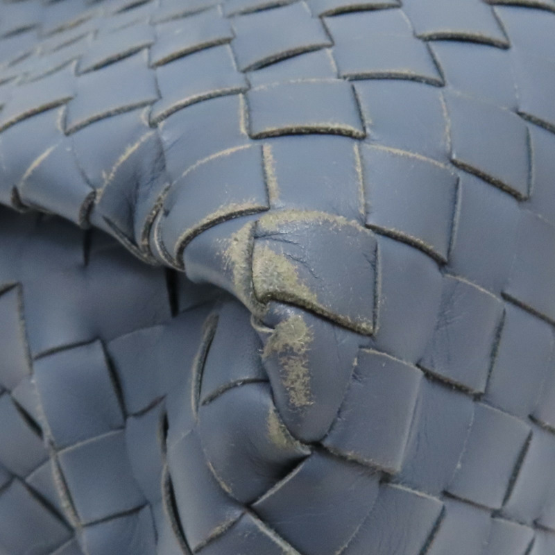 藍色 編織羊皮 手提包【BOTTEGA VENETA BV 寶緹嘉】 283363-8