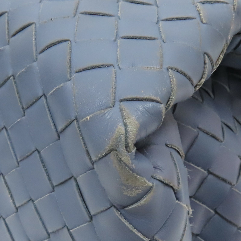 藍色 編織羊皮 手提包【BOTTEGA VENETA BV 寶緹嘉】 283363-9