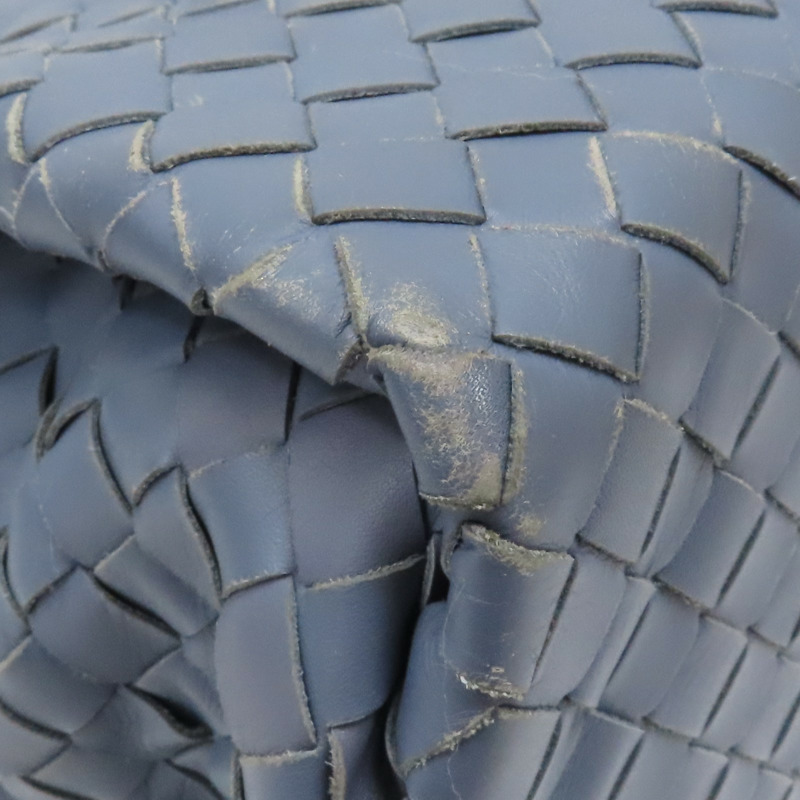 藍色 編織羊皮 手提包【BOTTEGA VENETA BV 寶緹嘉】 283363-10