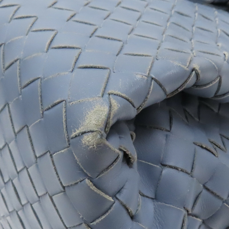 藍色 編織羊皮 手提包【BOTTEGA VENETA BV 寶緹嘉】 283363-11