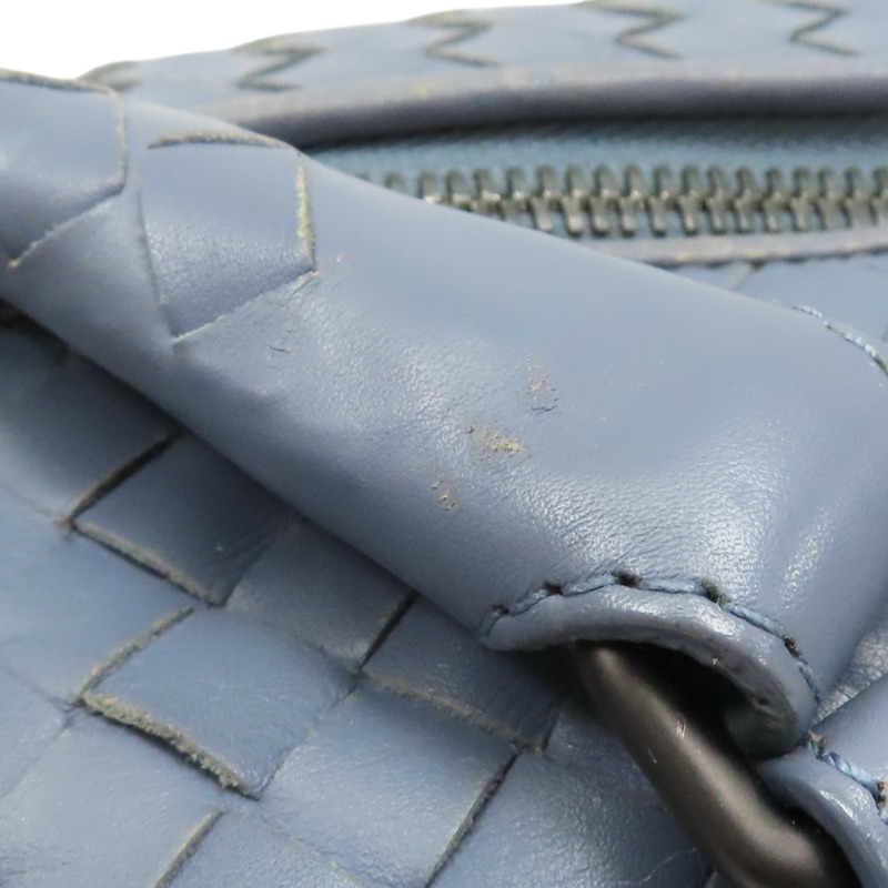 藍色 編織羊皮 手提包【BOTTEGA VENETA BV 寶緹嘉】 283363-12