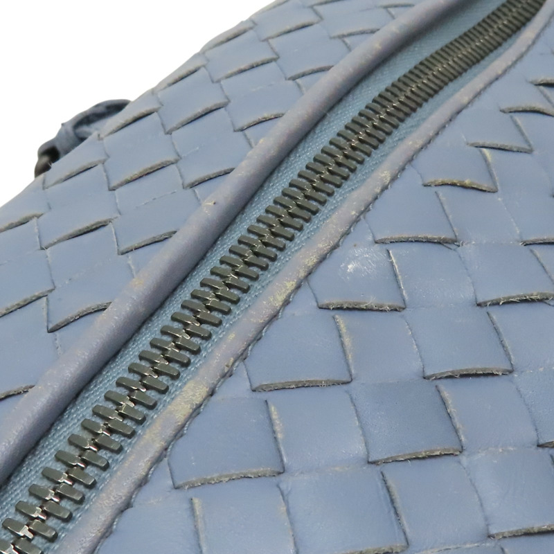 藍色 編織羊皮 手提包【BOTTEGA VENETA BV 寶緹嘉】 283363-13