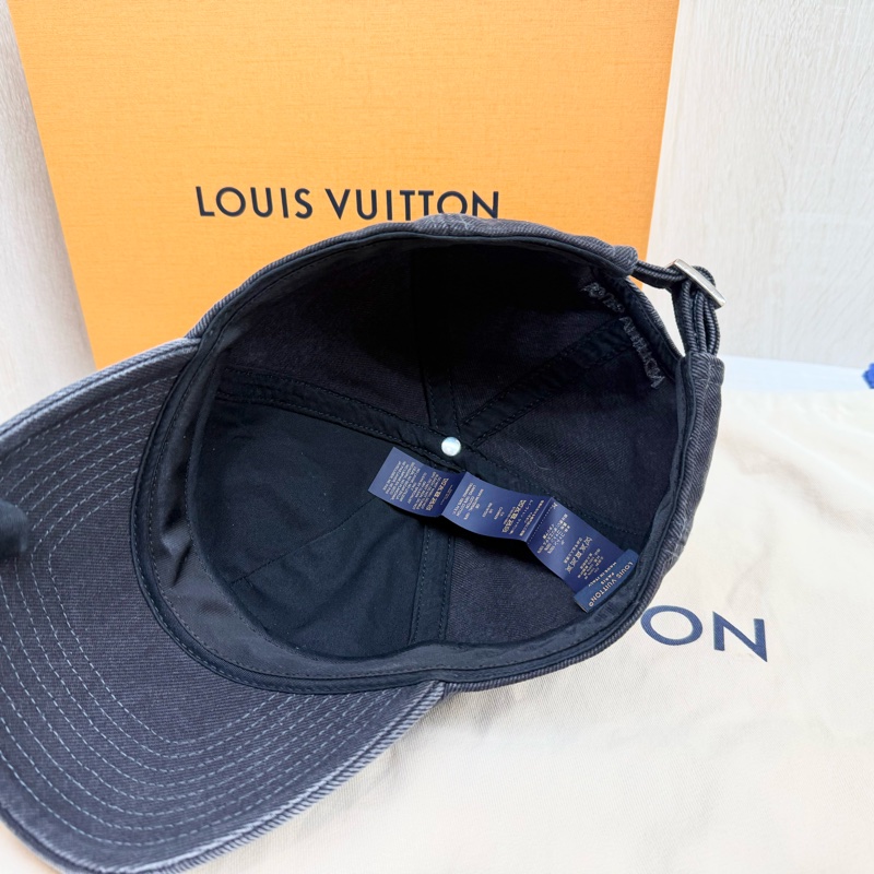 LV全新離櫃✨水洗灰色丹寧棒球帽M5499M-5