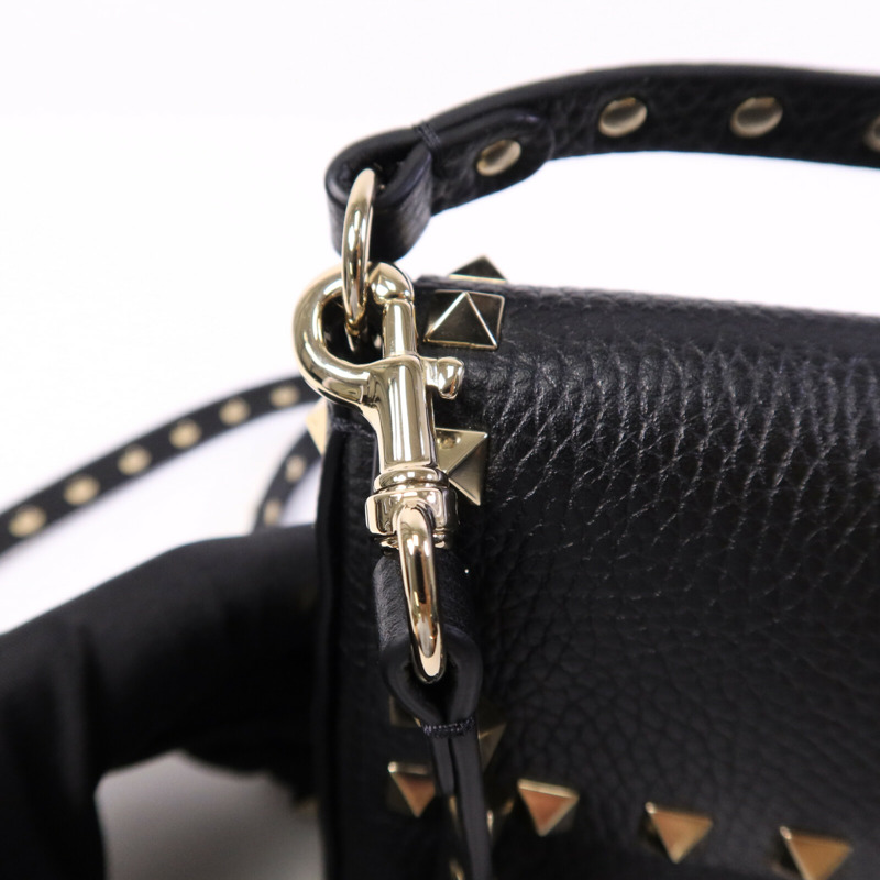 Valentino 牛皮皮革Rockstud Mini Bag手挽肩背兩用袋-6