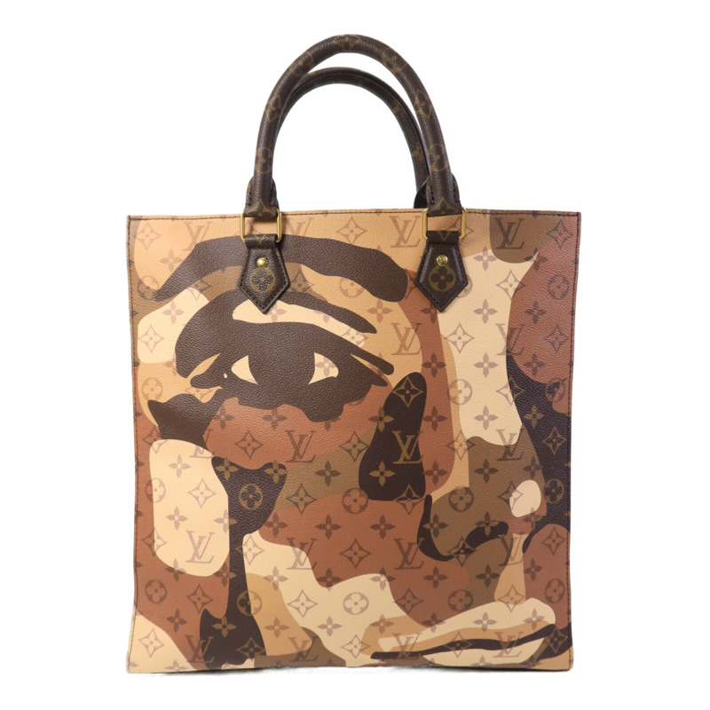 LOUIS VUITTON Monogram Sac Plat NV手挽肩背兩用袋-1