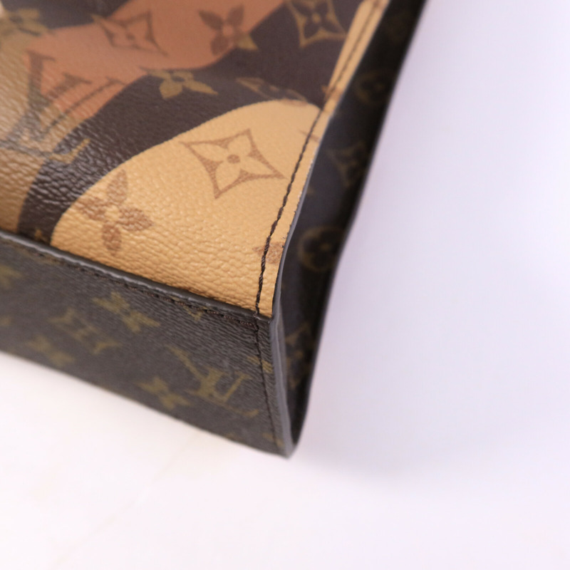 LOUIS VUITTON Monogram Sac Plat NV手挽肩背兩用袋-12