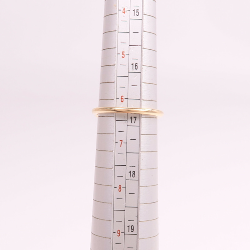 HERMES 18K玫瑰金Galop Ring鑽石戒指-5