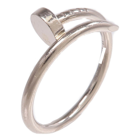 CARTIER 18K白金Juste un Clou Ring戒指