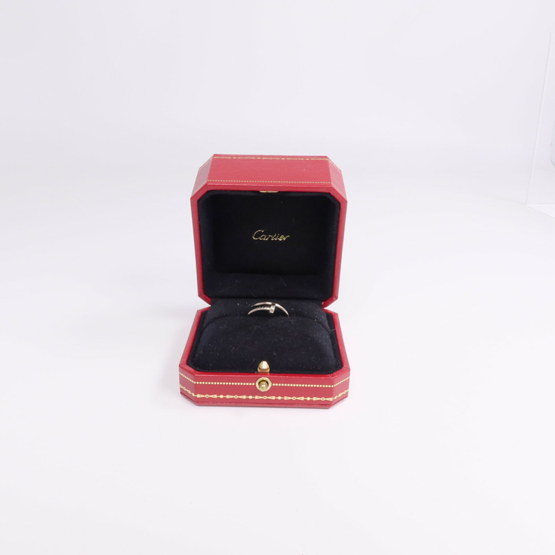 CARTIER 18K白金Juste un Clou Ring戒指-8
