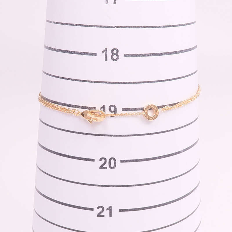 BVLGARI 18K玫瑰金Divas' Dream Bracelet鑽石手鏈-9