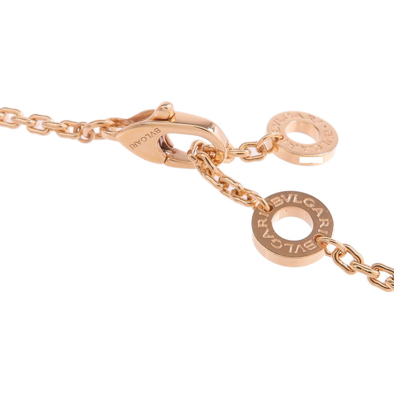 BVLGARI 18K玫瑰金Serpenti Viper Necklace紅寶石項鍊-5