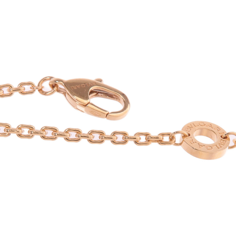 BVLGARI 18K玫瑰金Serpenti Viper Necklace紅寶石項鍊-6