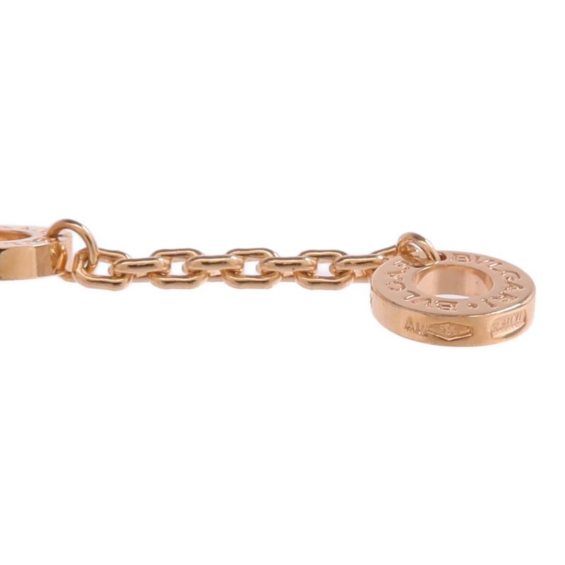 BVLGARI 18K玫瑰金Serpenti Viper Necklace紅寶石項鍊-7
