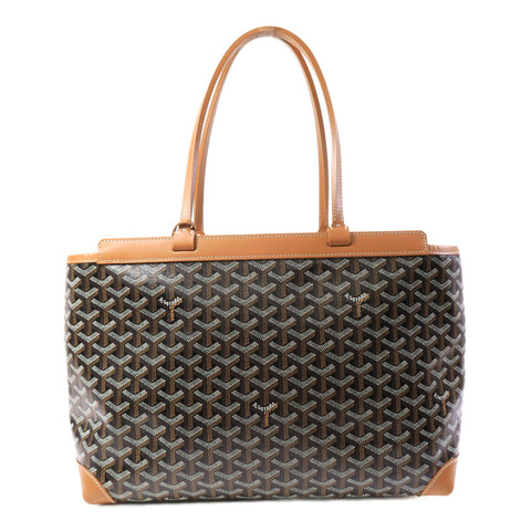 GOYARD 塗層帆布/皮革Bellechasse Biaude PM手挽袋