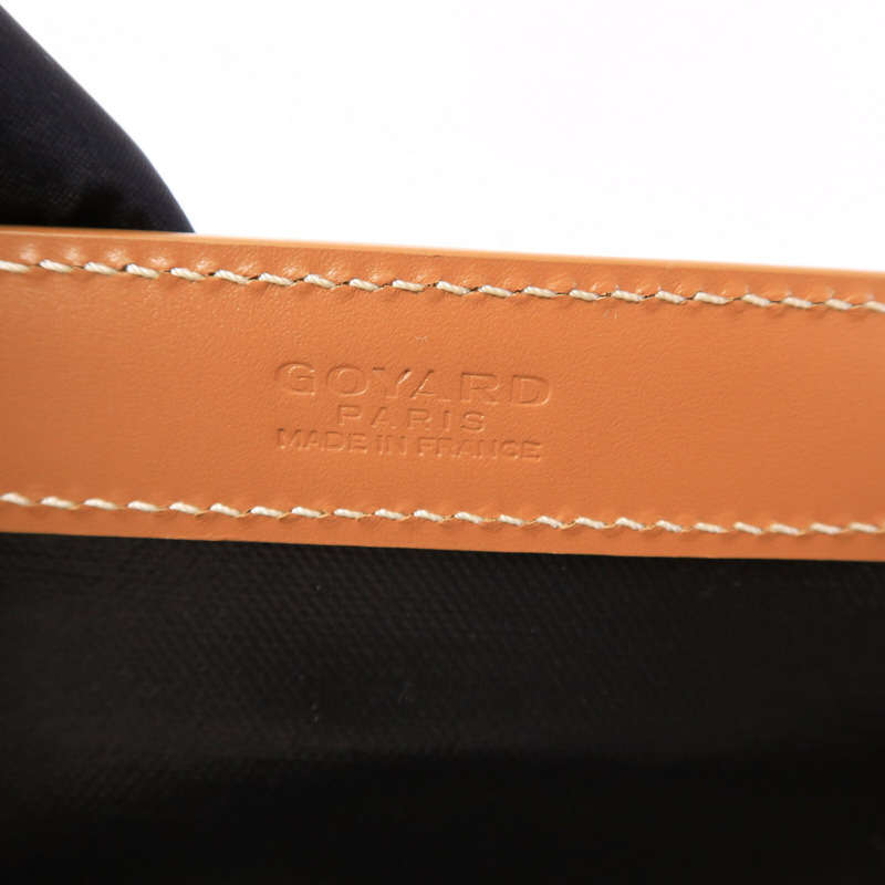 GOYARD 塗層帆布/皮革Bellechasse Biaude PM手挽袋-4