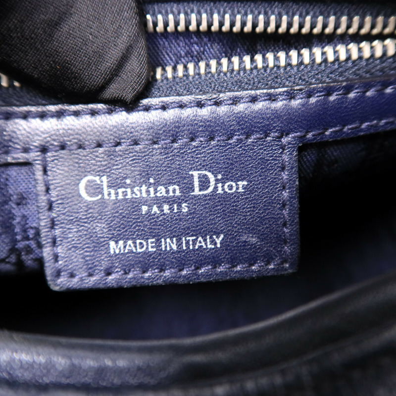 Dior 羊皮皮革Lady Dior Small手挽肩背兩用袋-5