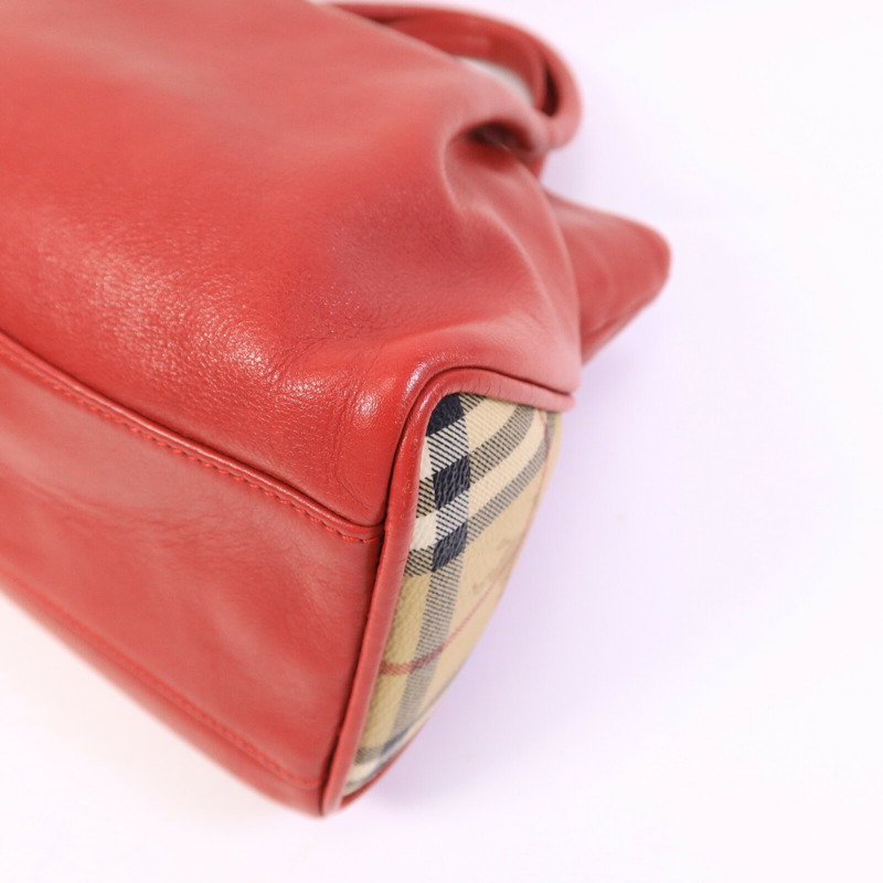 BURBERRY 牛皮皮革Hand Bag手挽袋-9